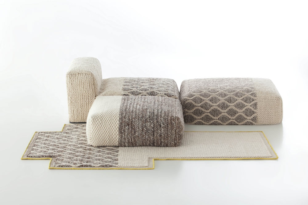 MANGAS SPACE POUF IVORY