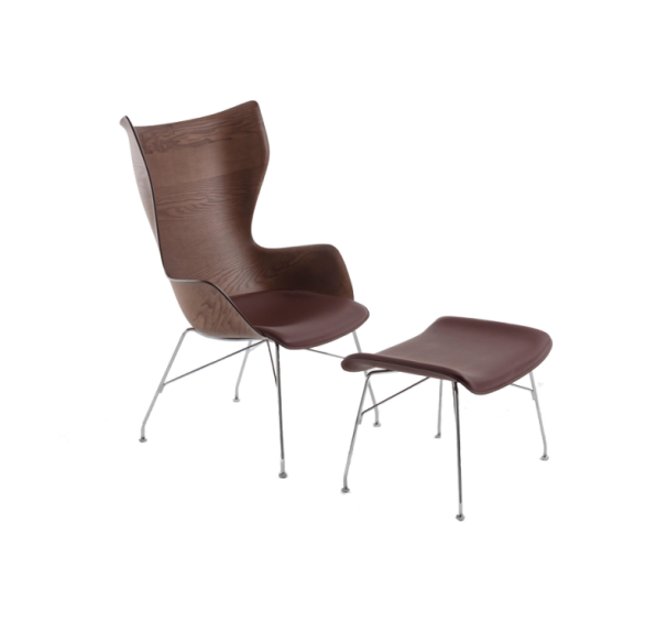 K/WOOD Armchair + Ottoman
