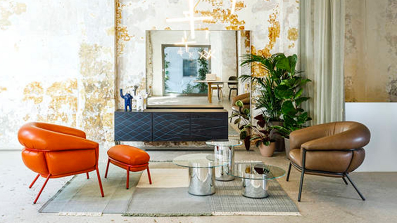 GRASSO  Armchair + Ottoman