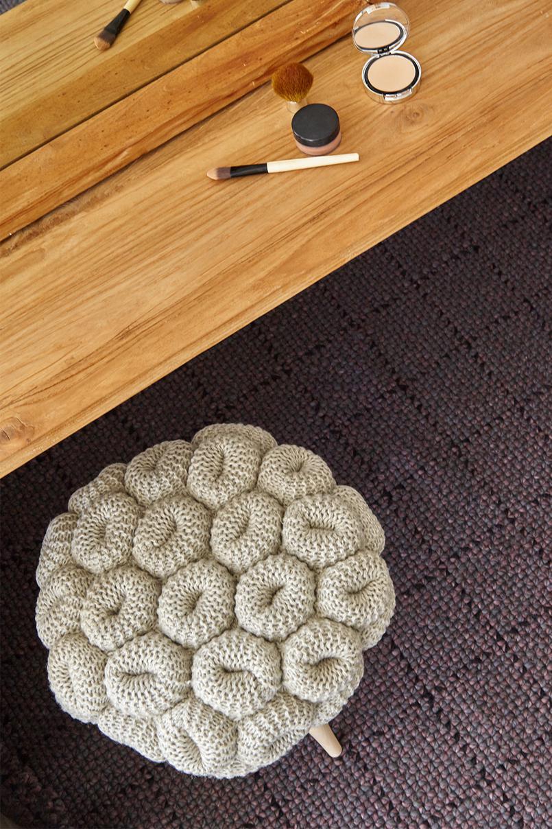 Knitted Stool