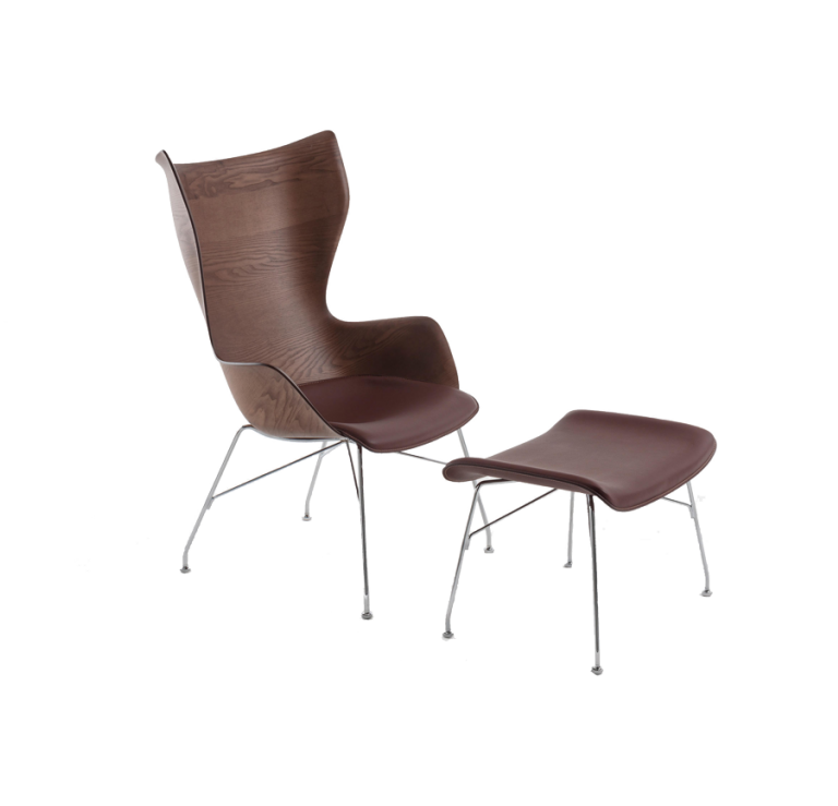 K/WOOD Armchair + Ottoman