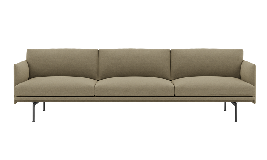 Outline Sofa 3 1/2 Seater