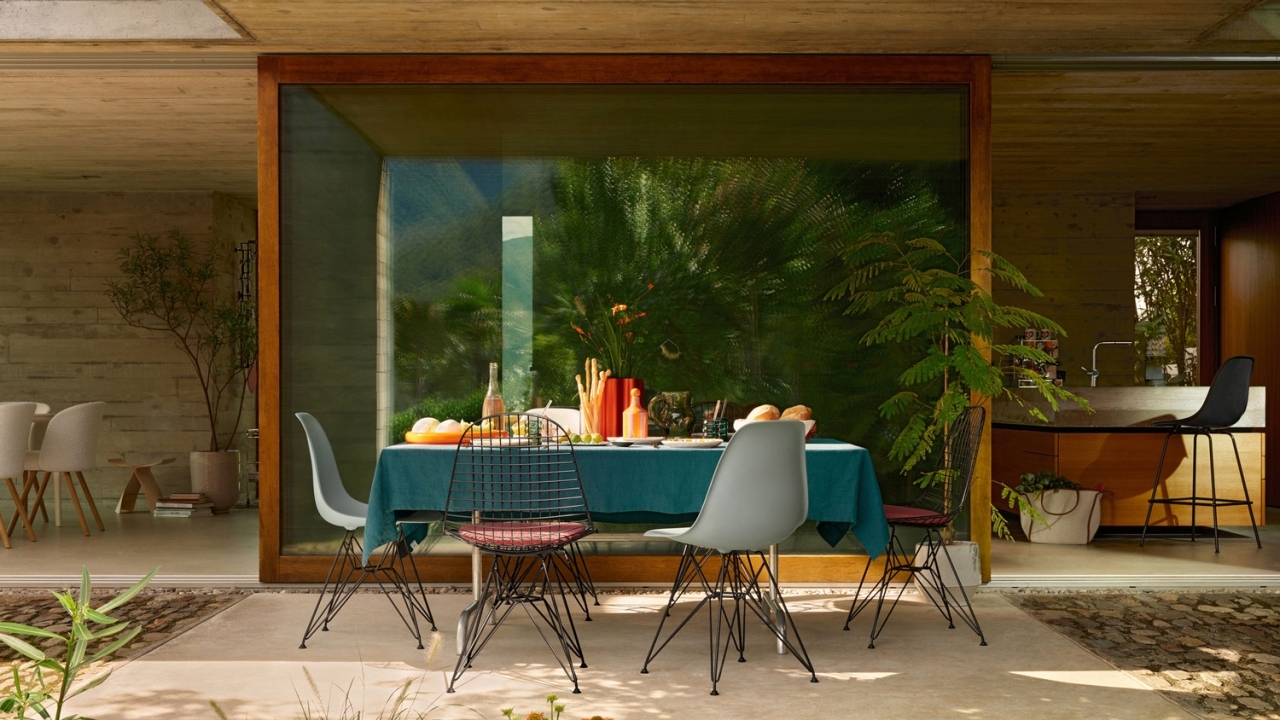 Wire Chair DKR + Seat